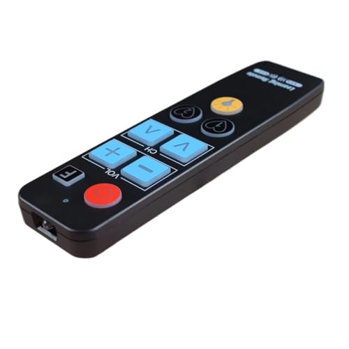 Télécommande universelle TV box DVD DVB chauffage et grand bouton senior - 7