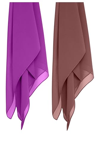Image of Premium Georgette Hijab for Women, Lightweight and Breathable | 180x70 cm
