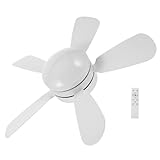 Lampe de chambre - l'apparence simple et convient à n'importe quel décor de chambre, ventilateur à lumière LED