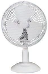 Desk Fan Simple Value White 7 Inch