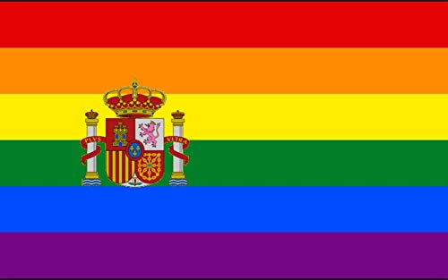 Gemelolandia LGTBI Espagne Drapeau 90 x 150 cm