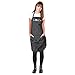 Betty Dain Embroidered Love Salon Stylist Apron, Black/Multi