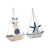Photo Gallery mothnur 2 pezzi decorazione mini barche vela in modelli nautici resistenti per ufficio e casa spiaggia con design salvagente e stella marina Photo Gallery mothnur 2 pezzi decorazione mini barche vela in modelli nautici resistenti per ufficio e casa spiaggia con design salvagente e stella marina