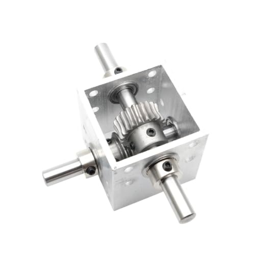 Reductor metálico sinfín con engranaje helicoidal de acero al carbono duradero modelo FS120