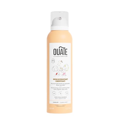 Mi crema hidratante crepitante - Espuma corporal hidratante y crepitante con aloe vera orgánica