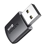 UGREEN Wifi Dongle, AX900 WiFi 6 Adapter USB Wireless Dual Band 5GHz/2.4GHz Network Wifi Adapter for PC/Laptop, Built-in Driver, OFDMA+MU-MOMO, Supports Windows 10/11