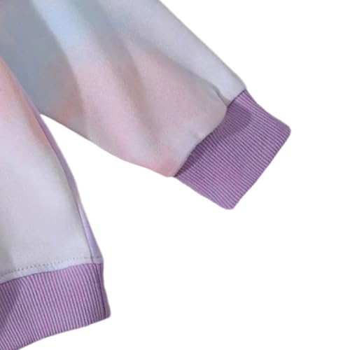 LittleSpring Girls Boys Tie Dye Sweatshirt Crewneck Casual Pullover4