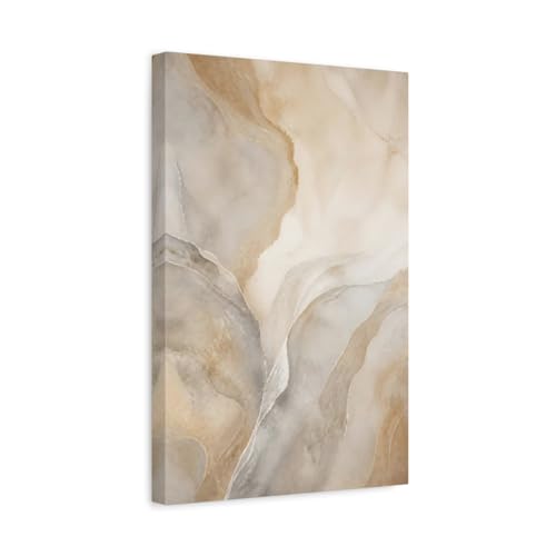 Toile nature onyx beige pour habiller un mur vide au dessus du canape salon de 30x45cm