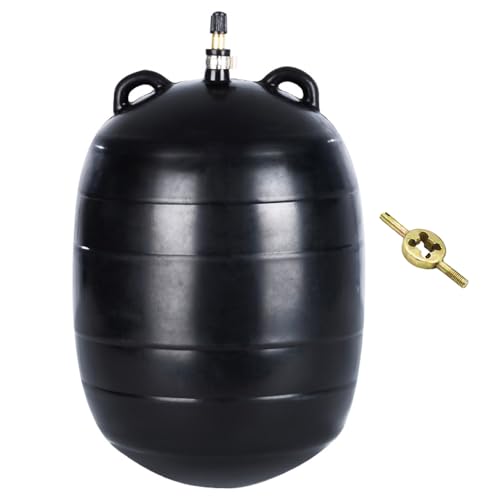 Water shut off airbag for drainage pipes, 6 inch closed water test airbag