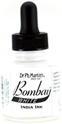 Dr. Ph. Martin's Bombay India Ink, 1.0 oz, White