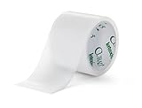 Medline CURAD Tear-to-Fit Clear Plastic Adhesive Medical Tape, First Aid, 1 Inch x 1.5-Yard Roll, Box of 100