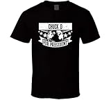 Erwachsenengröße. N/E Chuck D T-Shirt Gr. M, Schwarz