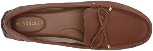 Aerosoles Women's Brookhaven Driving Style Loafer, Tan Leather, Medium Wide | Image 4