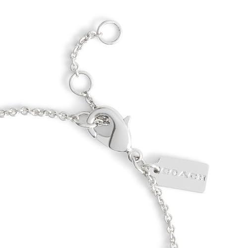 COACH Women's Signature Tea Rose Heart Strand Bracelet4