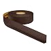 ProfiPVC Battiscopa PVC 50x20 mm - 5 metro, Adesivo, con Striscia Spezzata, Battiscopa Angolare Autoadesivo, flessibile e morbida, montaggio facile, 50x20 mm, Marrone Scuro