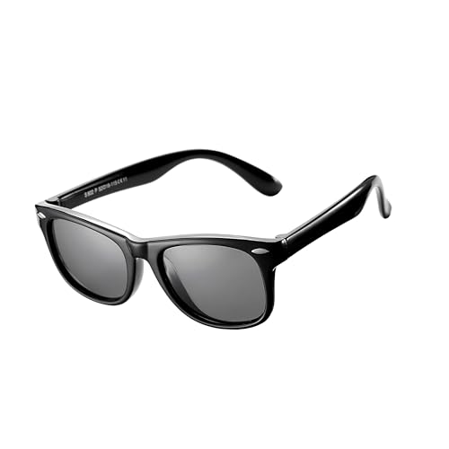 Image of AZORB Kids Polarized Sunglasses TPEE Rubber Flexible Frame for Boys Girls Age 3-10, 100% UV Protection