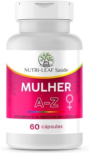 MULHER A-Z Vitamina para Mulheres Nutri Leaf | Energia, Disposiçã...