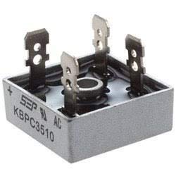 Nirmal Estore BR3510 KBPC-3510 Metal Case Bridge Rectifier 35A 1000V MIC