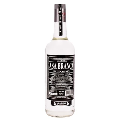 Cachaça Asa Branca Jequitibá 980ml + Copo de Shot Asa Branca