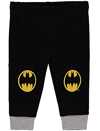 BATMAN baby-boys Born to Save the World Long Sleeve Tee and Jogger Gift Set2