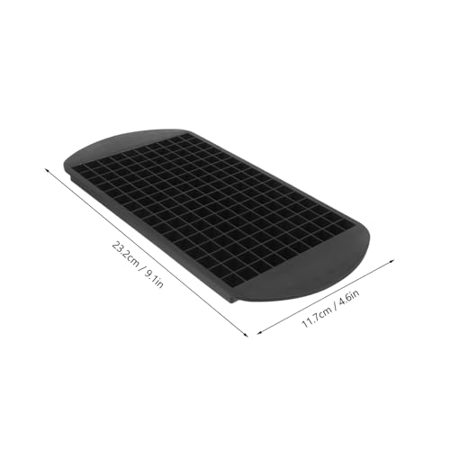 2 piezas bandeja de cubos de hielo de silicona cuadrada mini miniatura 2