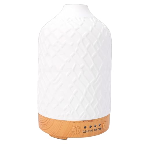 Difusor aromático eléctrico básico de cerámica y luz nocturna