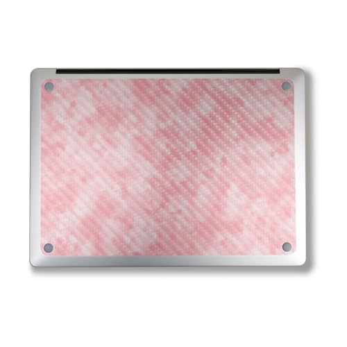 Image of Carbon Fiber Laptop Skin Compatible with Alienware M18 R2 (2024) - Cotton Cloud - Premium 3M Vinyl Protective Wrap Decal Cover - Easy to Apply | Crafted in The USA by MightySkins