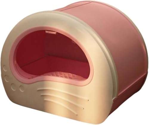 KOKUMON特大の完全密閉引き出し型猫トイレは外部からの飛沫を防ぎ、防臭機能を備えた特大一体型猫トイレは掃除が簡単で、猫砂の飛散も防ぎます