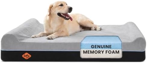 Laifug Orthopedic Dog Beds for Large Dogs,7" Memory Foam Dog Beds...