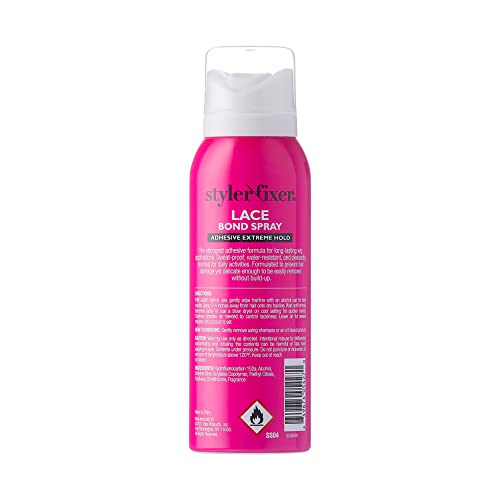 Red by Kiss Hair Glue Spray para pelucas 2oz miniatura 2