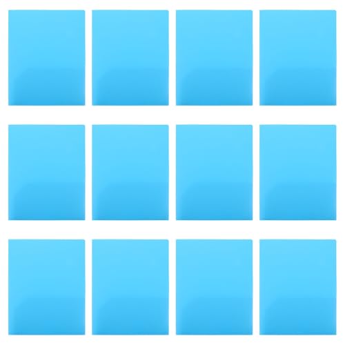 Chemises A4 en plastique bleu organiseur de dossiers et documents de classement 12 pièces