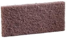Heavy-Duty Brown Pads, 4 x 10, 20/Carton
