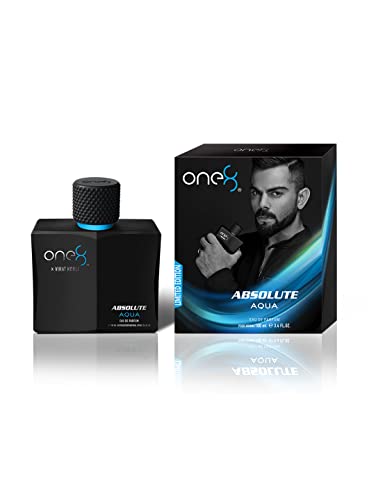 Image of One8 By Virat Kohli Absolute Eau de Parfum /Perfume 100ml (Aqua)