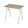 Rebecca Mobili Bureau Compact, Table d’ordinateur, Table d’étude, Panneaux de Fibres de Bois, Blanc Beige, Style Moderne, Montage Facile – Dimensions HxLxL : 74 x 80 x 50 cm – Art. RE6708