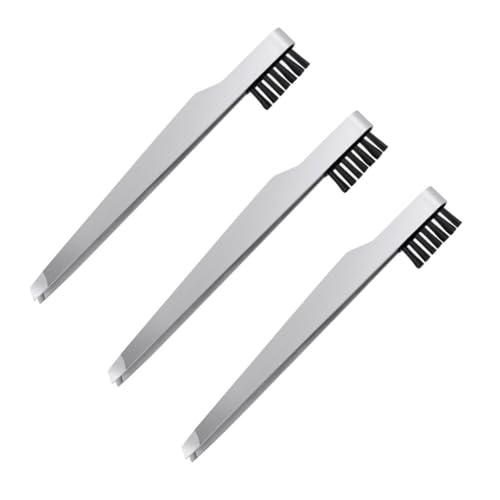 CALLARON Stylish Eyebrow Clip 3pcs Stainless Steel Tweezers Eyebrow Clippers for Women Makeup Tool
