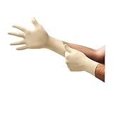 Ansell AccuTech 91-225 Latex-Handschuhe, Chemikalien- und Flüssigkeitsschutz, Größe 6.5 (200 Paar)