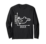Duck vs Rabbit argument Long Sleeve T-Shirt