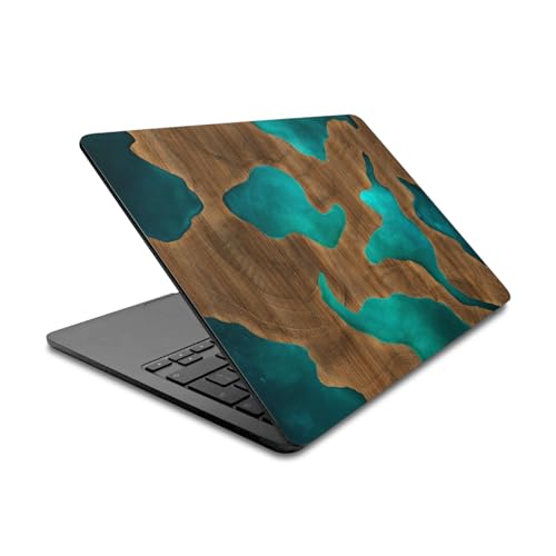 Art Vinyle Autocollant MacBook Air 13.6 Finition Premium Aqua Mix