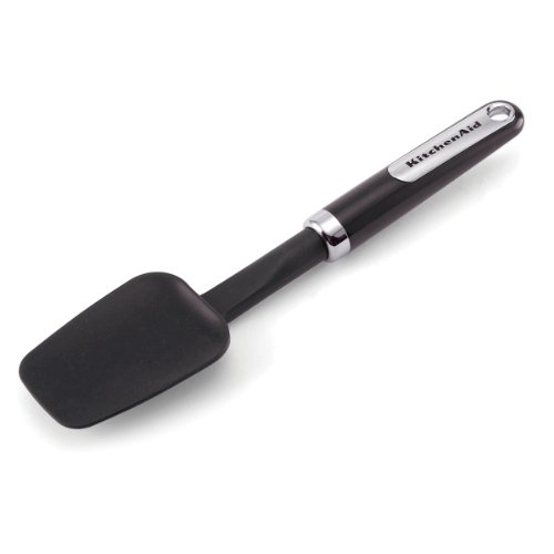 KitchenAid Silicone Spoon Spatula, Black - KC030OHOBA