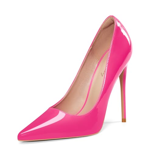 Image of Elisabet Tang High Heels, Women Pumps Pointed Toe Stilettos 4.7 inch /12cm Sexy Heels Party Shoes
