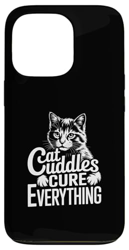 Cat Cuddles Cure Everything �X�}�z�P�[�X iPhone 13 Pro �p