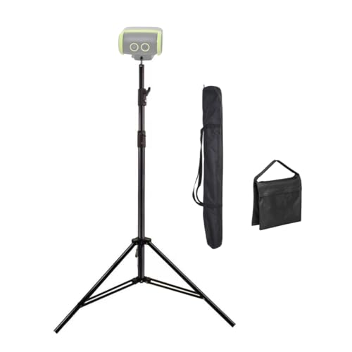 Fotoleey 9.19 FT Aluminum Alloy Tripod for Xbotgo Falcon Chameleon Lights - Heavy-Duty Stand Weight Bag & Carrying Bag for Photography/Video Recording