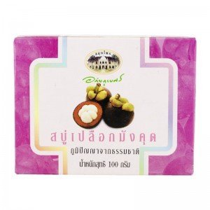 Abhaibhubejhr Thai Mangosteen Peel Soap 100 G. Thailand Product