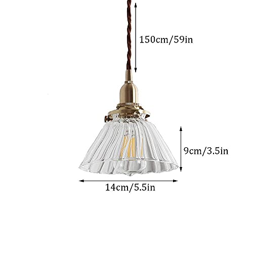 Lámpara colgante transparente para iluminar zonas oscuras con diseño mini 8