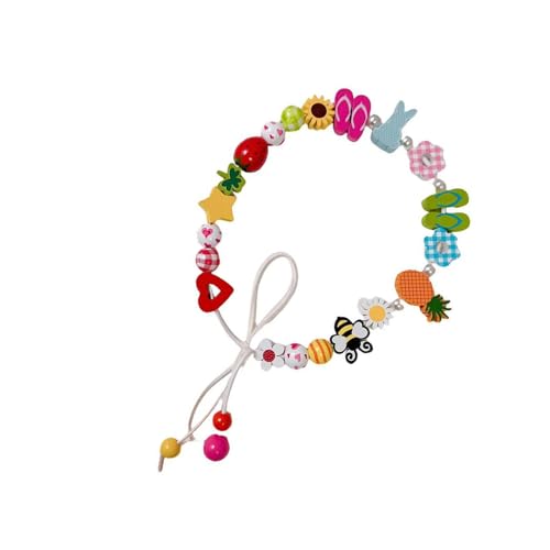 Collier de perles colorées pour les vacances et les fêtes d'été