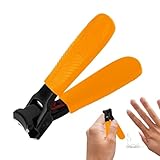 Zehennagelknipser | Extra Große Robuste Nagelzange Mit Weiter Öffnung Für Finger Und Fußnägel -...