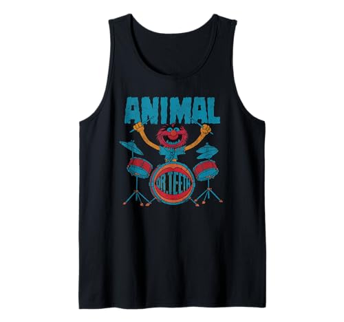 Débardeur Muppets Animal vêtement sans manche rétro rock pour homme et femme