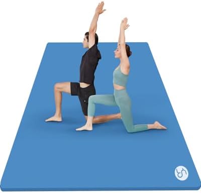 RYTMAT Yoga Mat Extra Large 200×130cm Thick 20mm Comfort NBR Exercise Mat for Home Gym Cardio Pilates Yoga Fitness Training