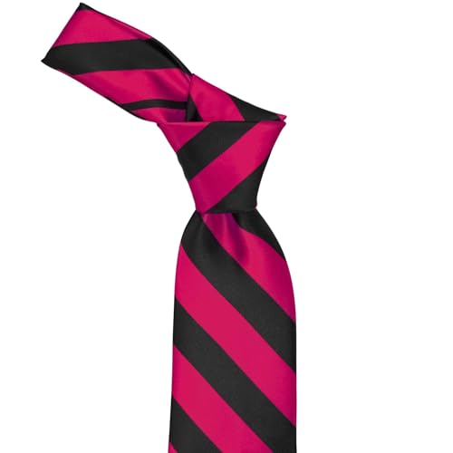 Image of tiemart Men's Striped Tie Standard Length
