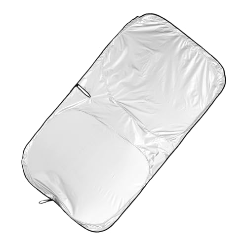 Protección de tejido para coche ligero parabrisas plata duradero y compacto